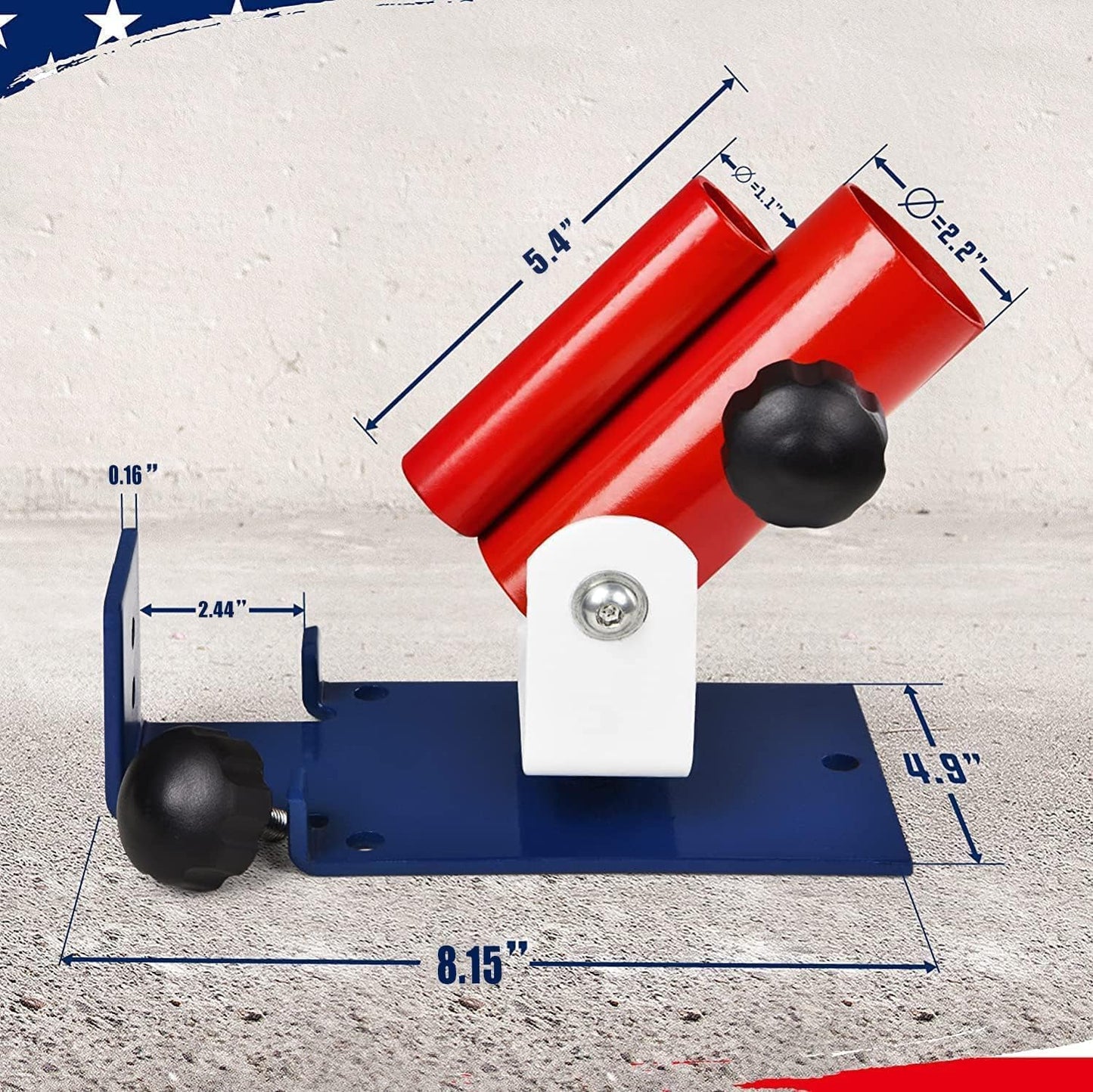 Deluxe T-Bar Row Platform – Full 360° Swivel & Easy to Install – Fits 1” Standard and 2” Olympic Bars (8. Black - T-Bar Row Platform + Lock Jaw 1Inch & 2Inch)