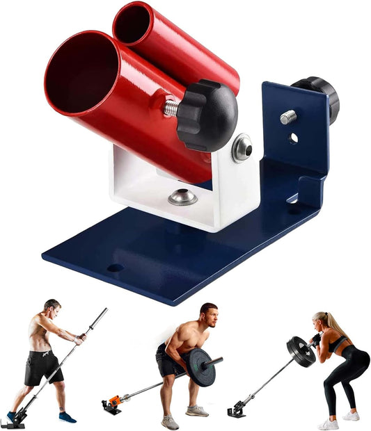 Deluxe T-Bar Row Platform – Full 360° Swivel & Easy to Install – Fits 1” Standard and 2” Olympic Bars (8. Black - T-Bar Row Platform + Lock Jaw 1Inch & 2Inch)