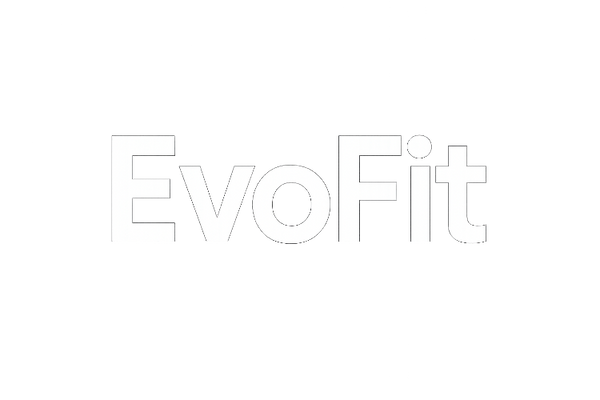 just the word EvoFit and make it white with a transparent backround